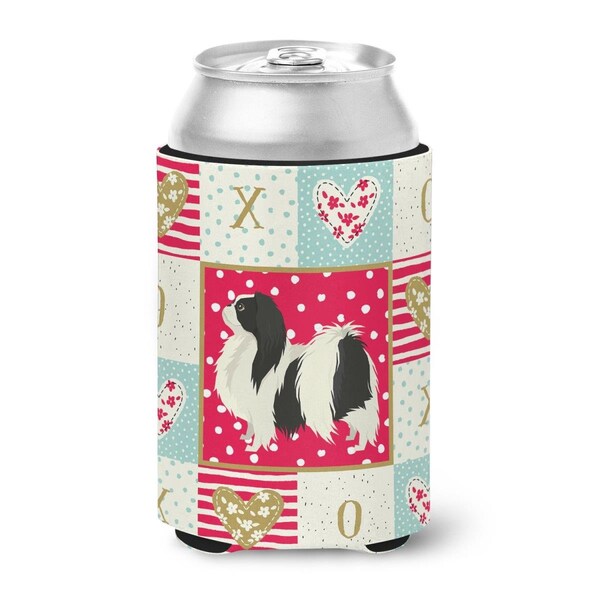 Carolines Treasures 12 oz Japanese Chin Love Can or Bottle Hugger - CK5938CC