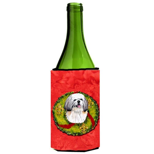 Carolines Treasures Shih Tzu Wine bottle sleeve Hugger - SC9108LITERK