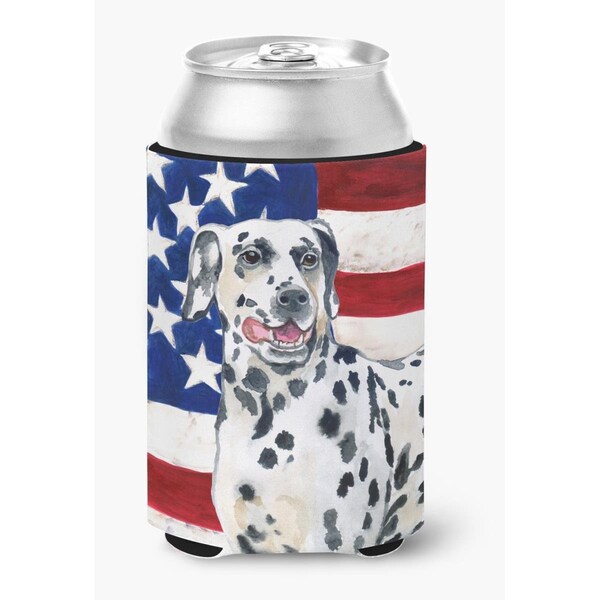 Carolines Treasures Dalmatian Patriotic Can or Bottle Hugger - BB9653CC