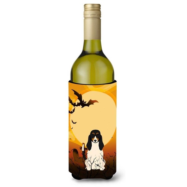 Carolines Treasures Halloween Swiss Hound Wine Bottle Beverge Insulator Hugger - BB4310LITERK