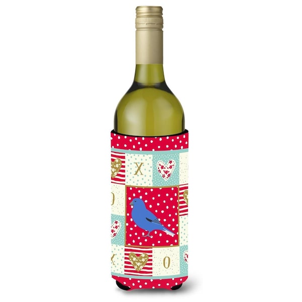 Carolines Treasures Bunting Love Wine Bottle Hugger - CK5510LITERK
