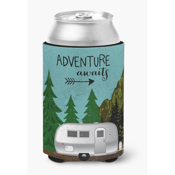 Carolines Treasures Airstream Camper Adventure Awaits Can or Bottle Hugger - VHA3022CC