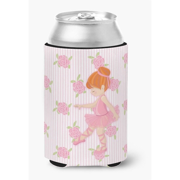 Carolines Treasures Ballerina Red Head Point Can or Bottle Hugger - BB5170CC