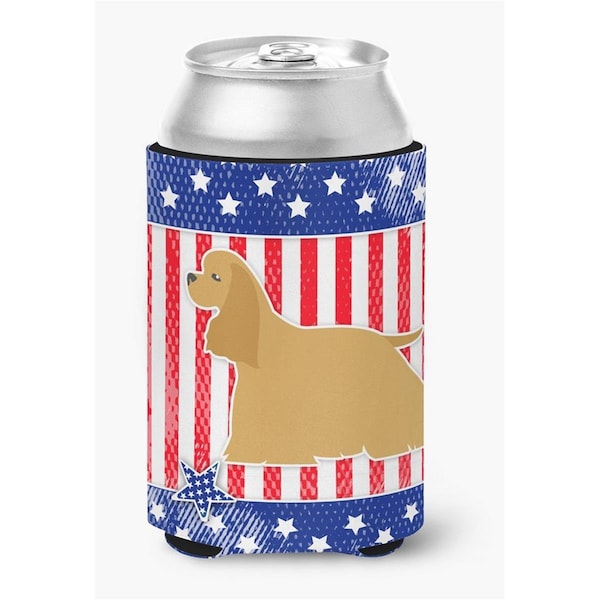 Carolines Treasures USA Patriotic Cocker Spaniel Can or Bottle Hugger - BB3286CC