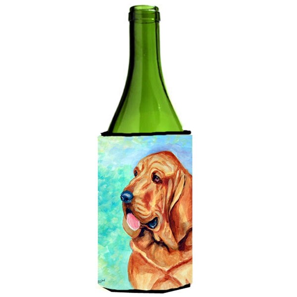 Carolines Treasures Bloodhound Wine bottle sleeve Hugger - 7224LITERK