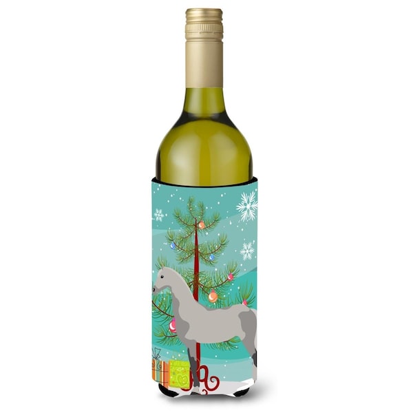 Carolines Treasures Orlov Trotter Horse Christmas Wine Bottle Beverge Insulator Hugger - BB9275LITERK