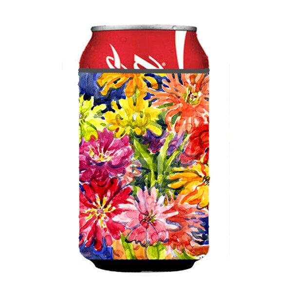 Carolines Treasures Flower - Gerber Daisies Can Or Bottle  Hugger - 12 oz. - 6069CC