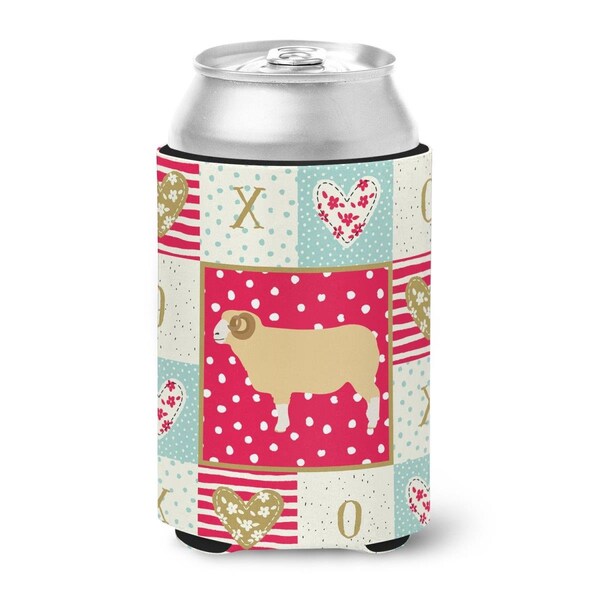 Carolines Treasures Horned Dorset Sheep Love Can or Bottle Hugger - CK5407CC