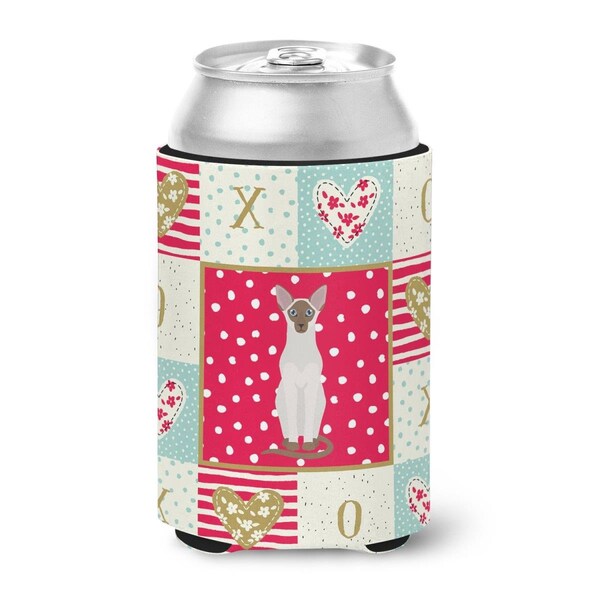 Carolines Treasures 12 oz Colorpoint Shorthair Cat Love Can or Bottle Hugger - CK5755CC