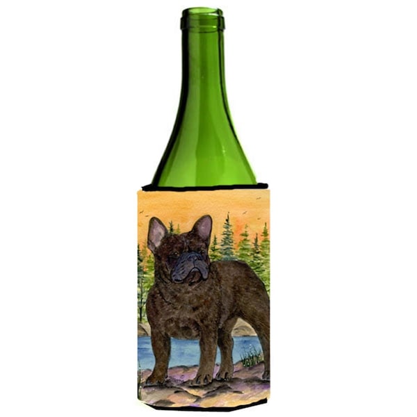 Carolines Treasures French Bulldog Wine bottle sleeve Hugger - SS8597LITERK