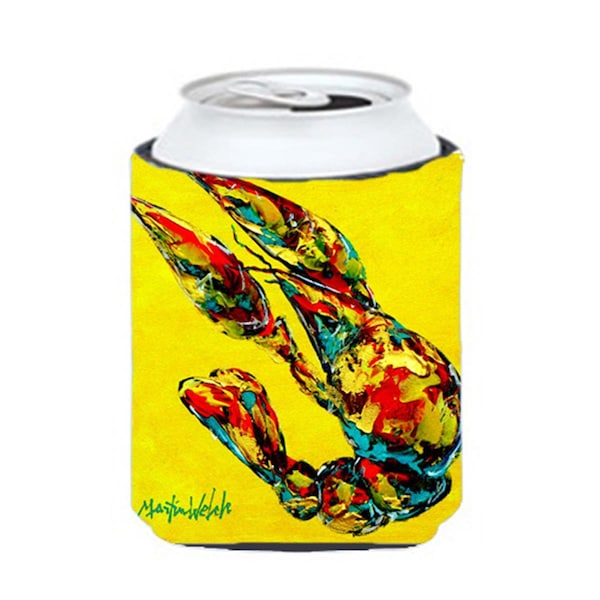 Carolines Treasures Crawfish Lemon Juice Can Or Bottle  Hugger - MW1035CC