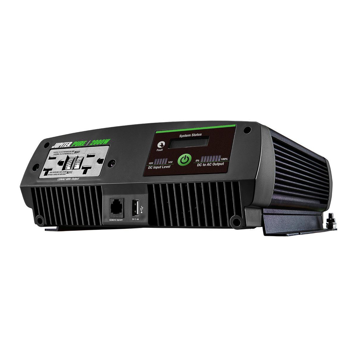 Inversor de energía de onda sinusoidal pura Jupiter Pure de 2000 vatios continuos/4000 vatios pico - 57272