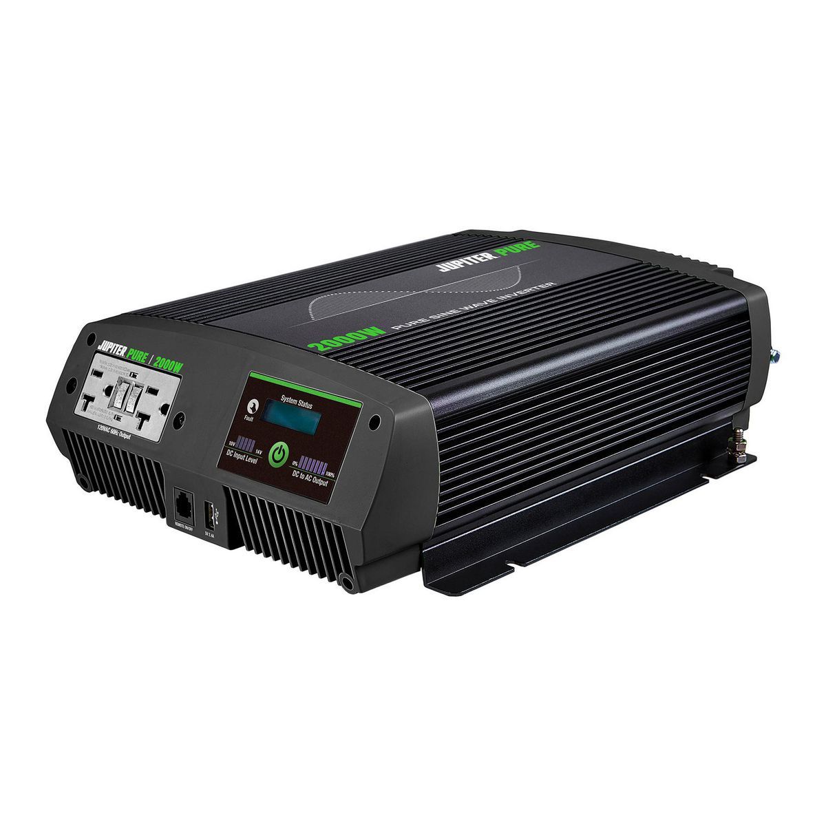 Inversor de energía de onda sinusoidal pura Jupiter Pure de 2000 vatios continuos/4000 vatios pico - 57272