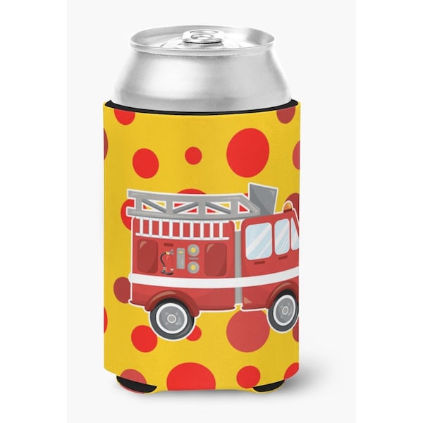Carolines Treasures Firemans Firetruck Can or Bottle Hugger - BB6998CC