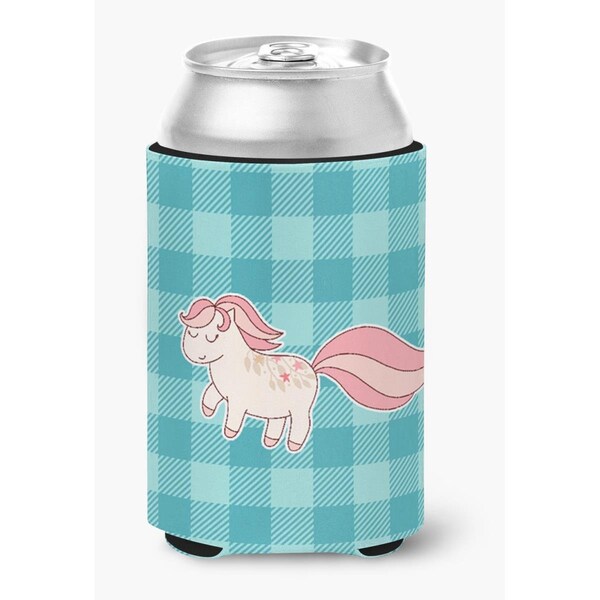 Carolines Treasures Little Pink Pony Polkadots Can or Bottle Hugger - BB7061CC