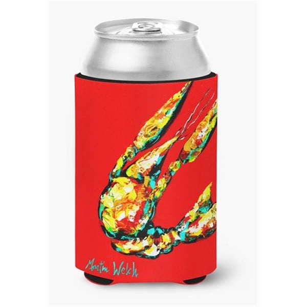 Carolines Treasures Crawfish Move Over Can or Bottle Hugger - MW1146CC