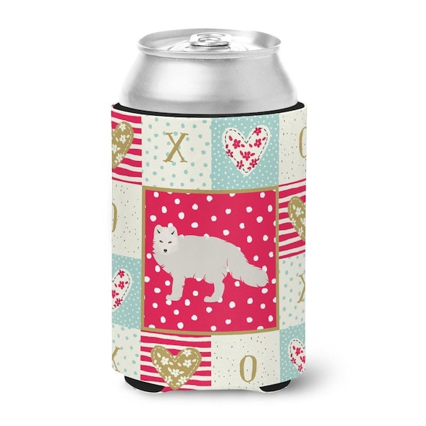 Carolines Treasures White Arctic Fox Love Can or Bottle Hugger - CK5304CC