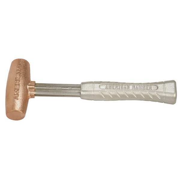 American Hammer Sledge Hammer, 4 lb., 12 In, Aluminum - AM4CUAG