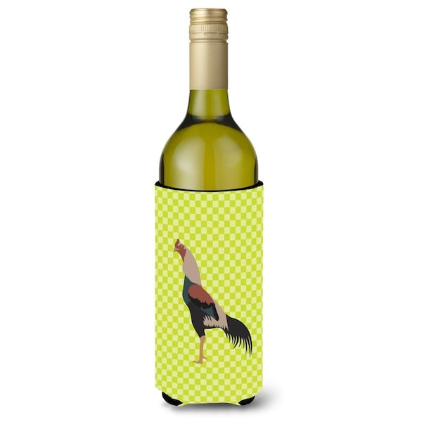 Carolines Treasures Kulang Chicken Green Wine Bottle Beverge Insulator Hugger - BB7664LITERK