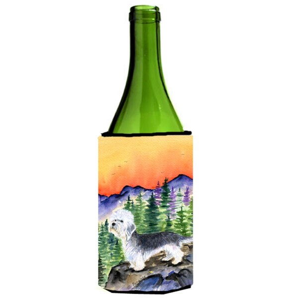 Carolines Treasures Dandie Dinmont Terrier Wine bottle sleeve Hugger 24 oz. - SS8222LITERK