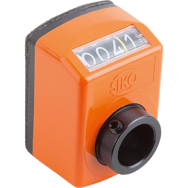 Indicador de posición digital Kipp, Poliamida Naranja Ral2004, Comp: Acero, Programado Au=001, 5, P=1, 5 - K0409.01501111
