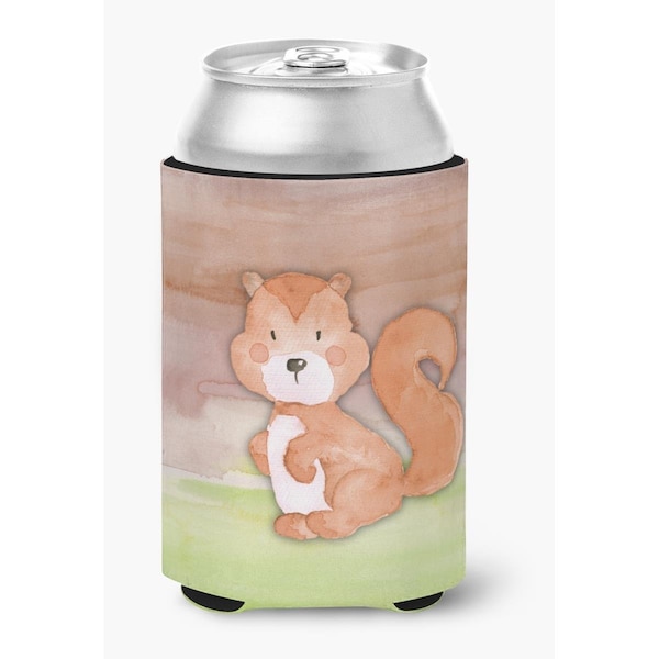 Carolines Treasures Squirrel Watercolor Can or Bottle Hugger - BB7439CC
