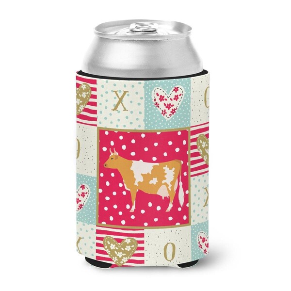 Carolines Treasures Guernsey Cow Love Can or Bottle Hugger - CK5248CC