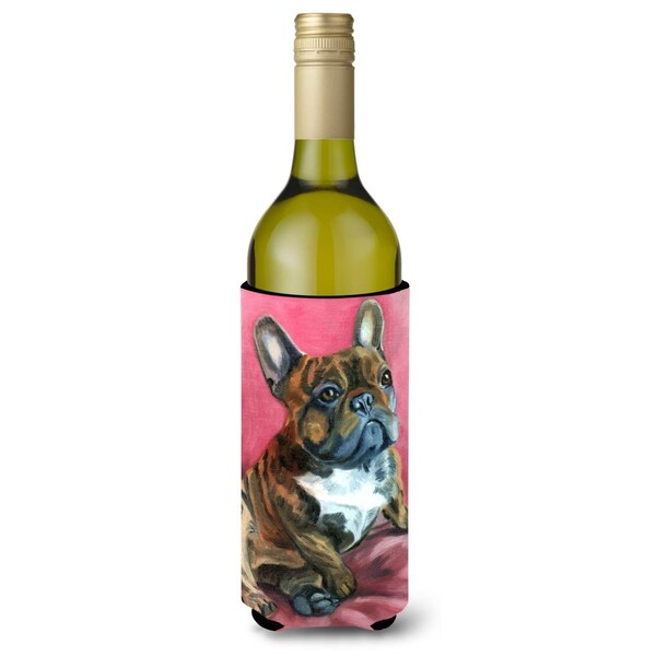 Carolines Treasures French Bulldog Snuggle Wine Bottle Beverage Insulator Hugger - 7379LITERK