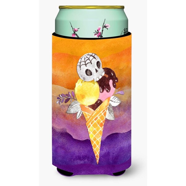 Carolines Treasures Halloween Sweets Ice Cream Skull Tall Boy Beverage Insulator Hugger - BB7464TBC
