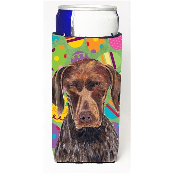 Carolines Treasures Carolines Treasures SC9475MUK German Shorthaired Pointer Easter Eggtravaganza Michelob Ultra s For Slim Cans - 12 oz. - SC9475MUK