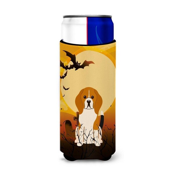 Carolines Treasures Halloween Beagle Tricolor Michelob Ultra Hugger for Slim Cans - BB4306MUK