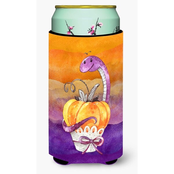 Carolines Treasures Halloween Pumpkin Snake Tall Boy Beverage Insulator Hugger - BB7465TBC