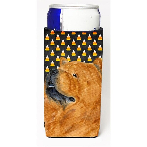 Carolines Treasures Chow Chow Candy Corn Halloween Portrait Michelob Ultra s for slim cans - SS4295MUK