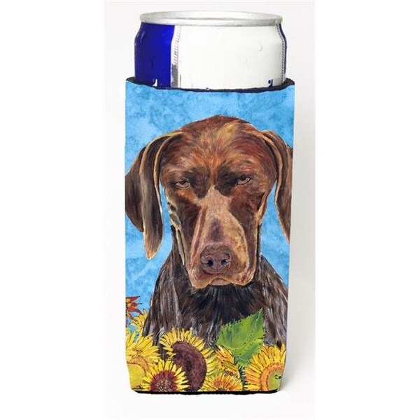 Carolines Treasures Carolines Treasures SC9053MUK German Shorthaired Pointer Michelob Ultra bottle sleeves For Slim Cans - 12 oz. - SC9053MUK