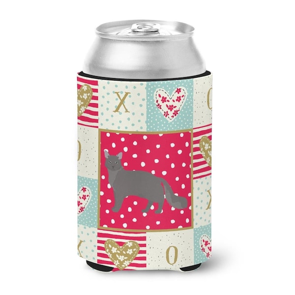 Carolines Treasures 12 oz Nebelung No.1 Cat Love Can or Bottle Hugger - CK5655CC