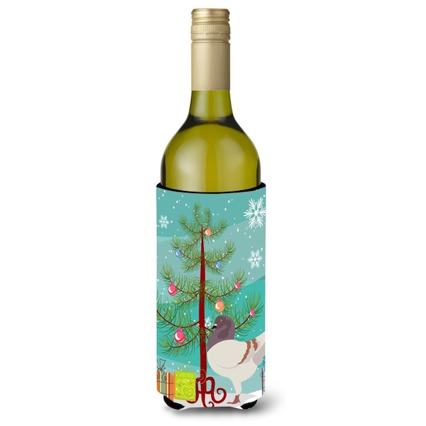 Carolines Treasures German Modena Pigeon Christmas Wine Bottle Beverge Insulator Hugger - BB9316LITERK