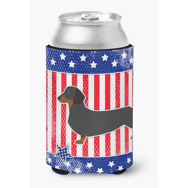 Carolines Treasures USA Patriotic Dachshund Can or Bottle Hugger - BB3282CC