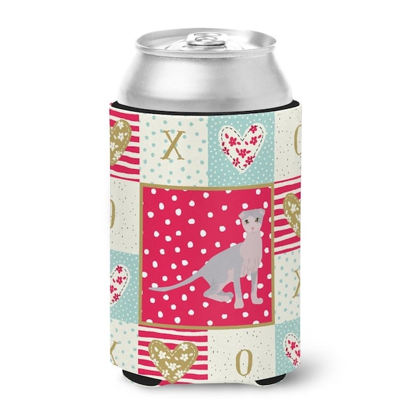 Carolines Treasures 12 oz Ukrainian Levkoy Cat Love Can or Bottle Hugger - CK5803CC