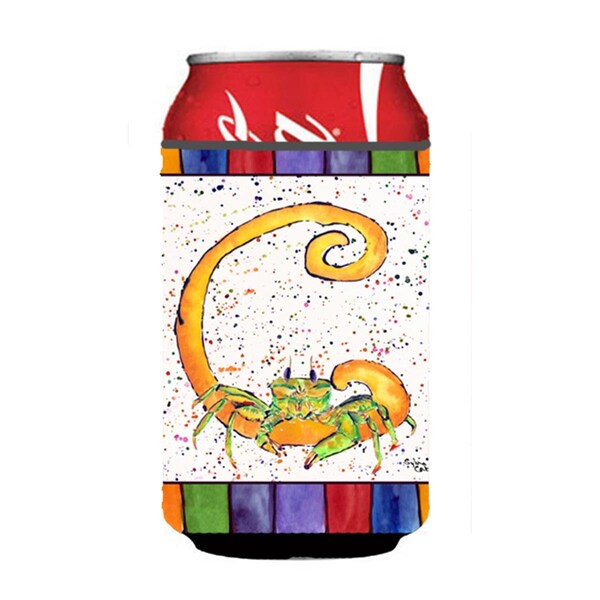 Carolines Treasures Letter C With Crab Can Or Bottle  Hugger - 8426-CCC