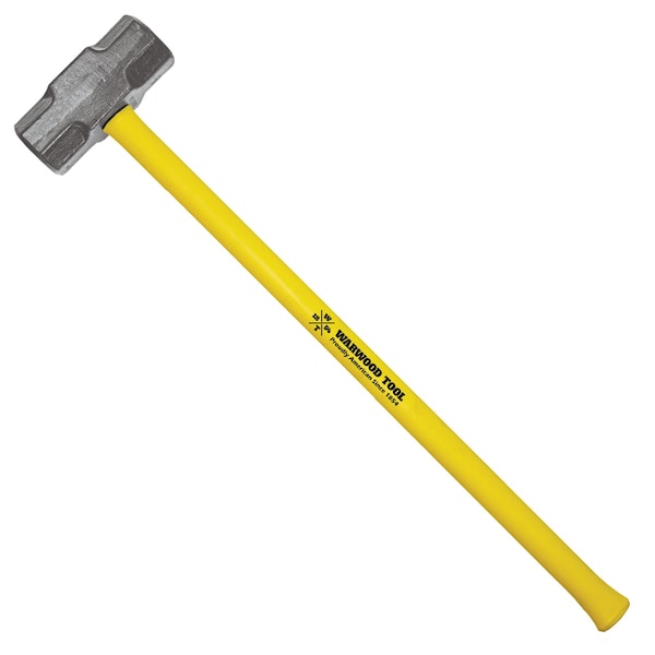 Warwood Tool 8 lb Grade B Double Face Sledge, 34 Fiberglass Handle - 53435