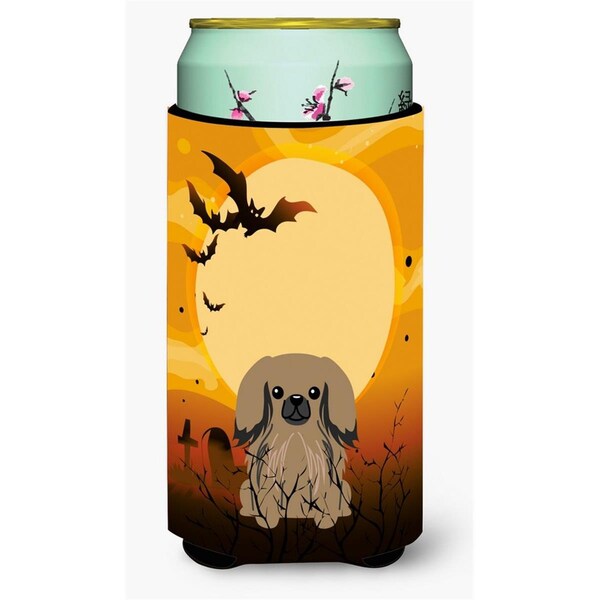 Carolines Treasures Halloween Pekingnese Tan Tall Boy Beverage Insulator Hugger - BB4368TBC