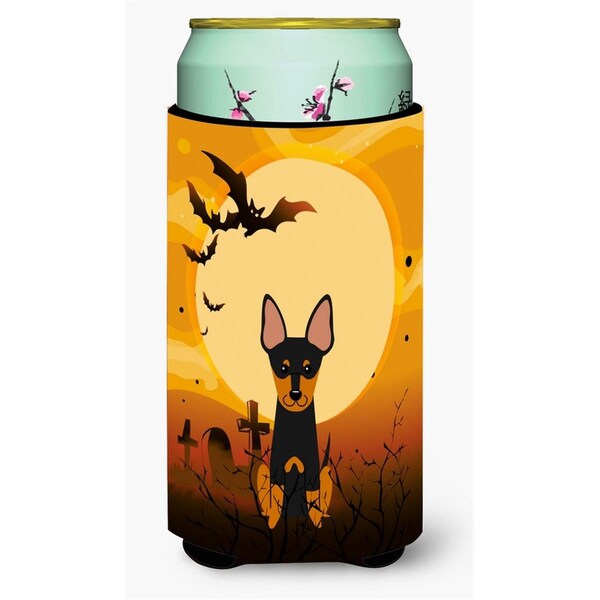Carolines Treasures Halloween English Toy Terrier Tall Boy Beverage Insulator Hugger - BB4375TBC