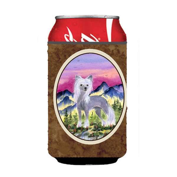 Carolines Treasures Chinese Crested Can Or bottle sleeve Hugger - 12 oz. - SS8326CC