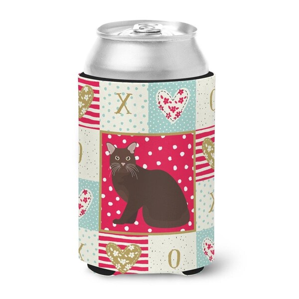 Carolines Treasures 12 oz Burmese No.2 Cat Love Can or Bottle Hugger - CK5748CC