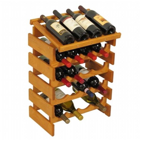 Razoredge 20 Bottle Dakota Wine Rack with Display Top - RA3266301