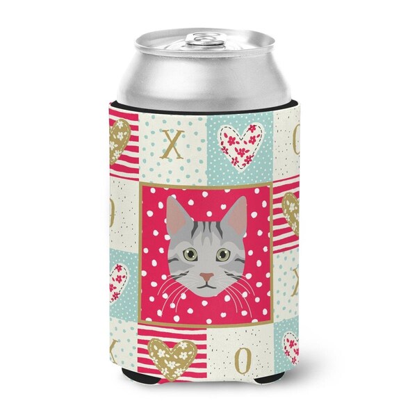 Carolines Treasures 12 oz Egyptian Mau Cat Love Can or Bottle Hugger - CK5114CC