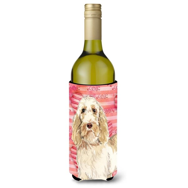 Carolines Treasures Love a Spinone Italiano Wine Bottle Beverge Insulator Hugger - CK1749LITERK