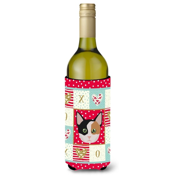 Carolines Treasures Munchkin Cat Wine Bottle Beverage Insulator Hugger - CK5134LITERK