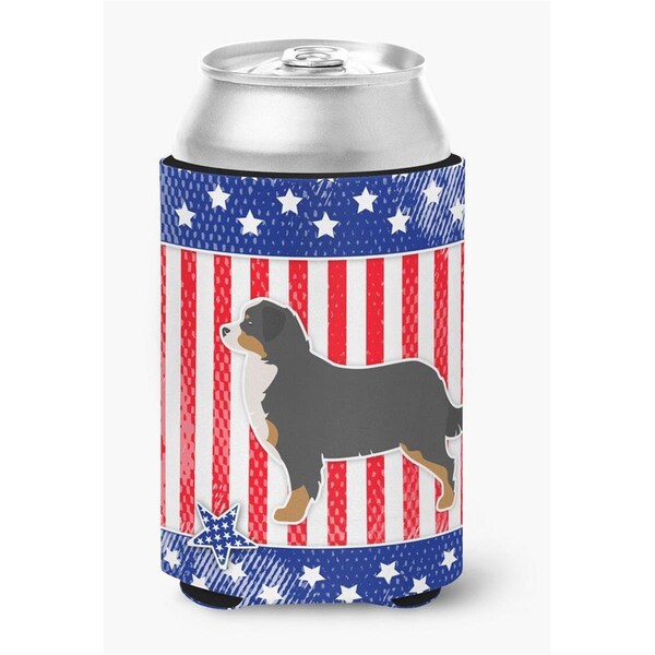 Carolines Treasures USA Patriotic Bernese Mountain Dog Can or Bottle Hugger - BB3319CC