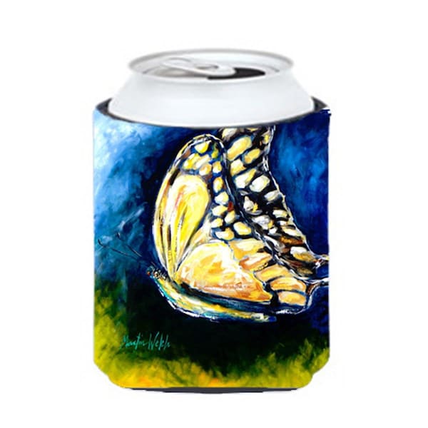 Carolines Treasures Insect - Butterly Forward Motion Can Or Bottle  Hugger - MW1027CC